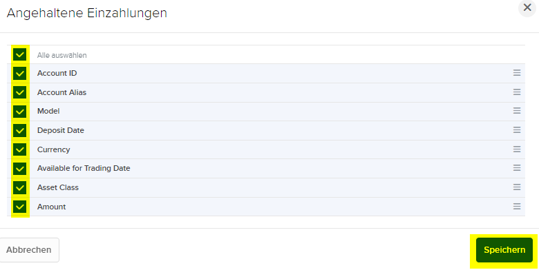 Anmeldung Interactive Brokers