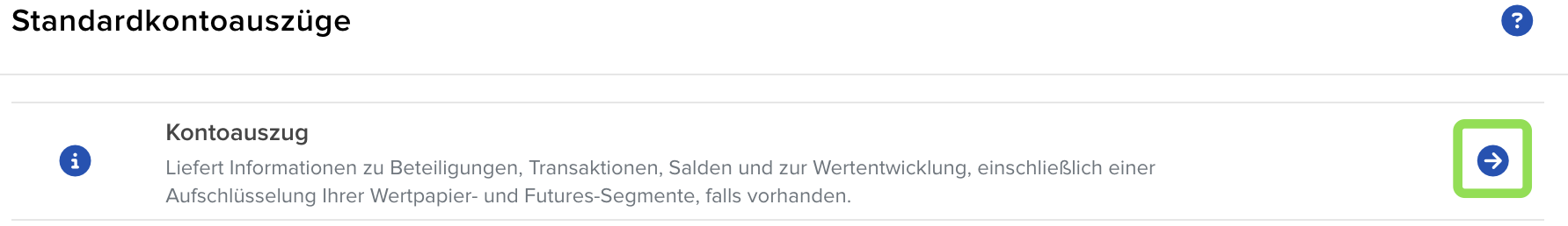 Anmeldung Interactive Brokers